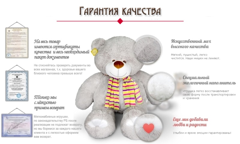 Гарантия качества